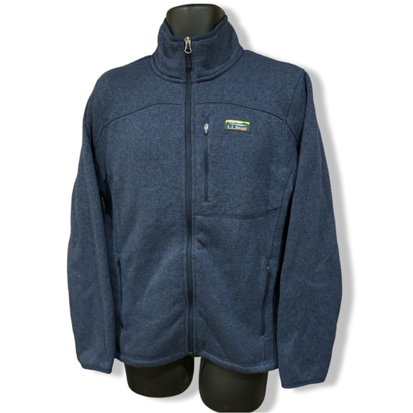 L.L.Bean Zip Up Better Sweater - Picture 3 of 4